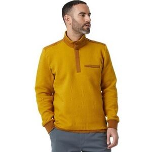 Helly Hansen | Mens Marigold Lillo‎ Snap Pull over Sweater Small